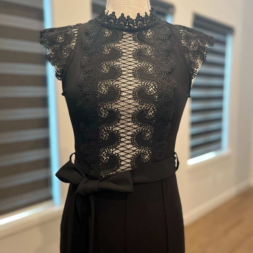 New Black lace jumpsuit.